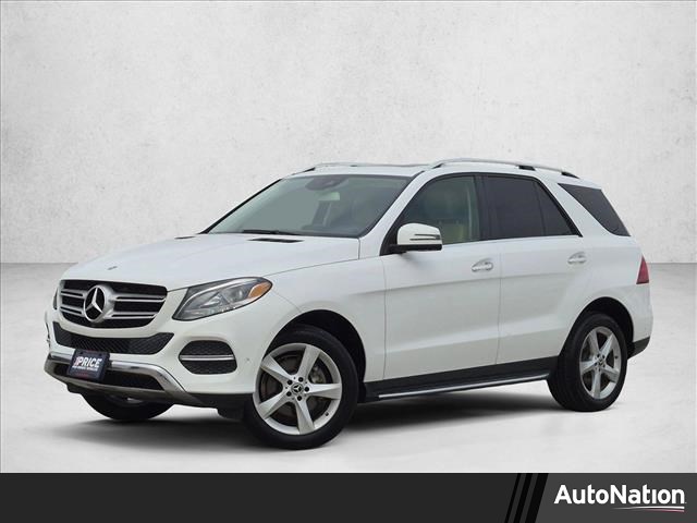 Polar White 2018 Mercedes-Benz GLE 350 SUV / Crossover Rear-Wheel Drive Automatic