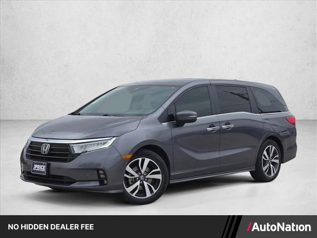 Gray (Modern Steel Metallic) 2021 Honda Odyssey Minivan Front-Wheel Drive Automatic