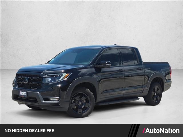 Crystal Black Pearl 2025 Honda Ridgeline Pickup Truck All-Wheel Drive Automatic
