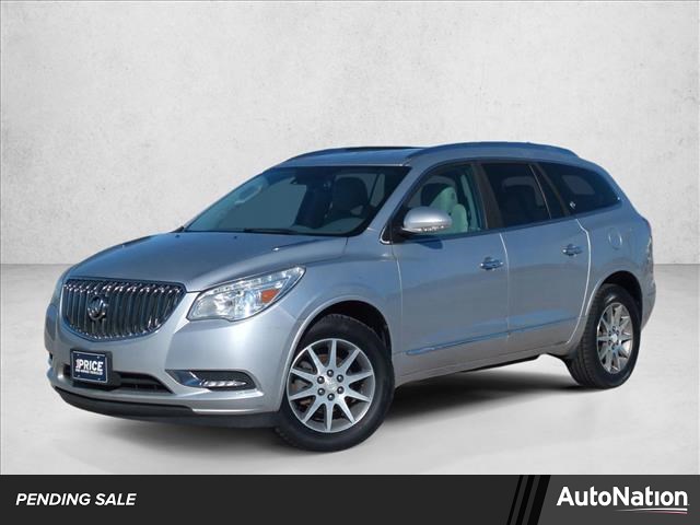 Quicksilver Metallic 2017 Buick Enclave Leather FWD SUV / Crossover Front-Wheel Drive 6-Speed Automatic
