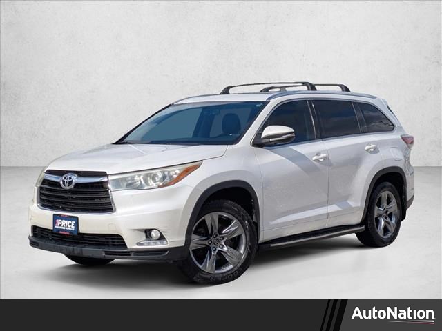 White (Blizzard Pearl) 2016 Toyota Highlander Limited SUV / Crossover Front-Wheel Drive Automatic