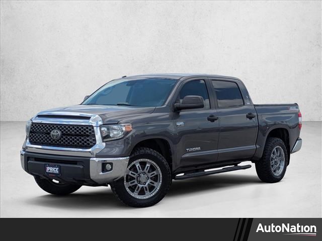 Magnetic Gray Metallic 2018 Toyota Tundra SR5 CrewMax 5.7L 4WD Pickup Truck Four-Wheel Drive Automatic