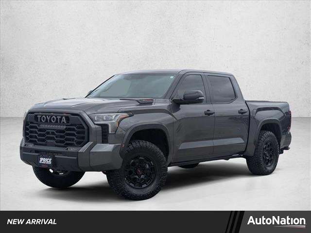 Magnetic Gray Metallic 2024 Toyota Tundra Hybrid TRD Pro HV CrewMax Cab 4WD Pickup Truck Four-Wheel Drive Automatic