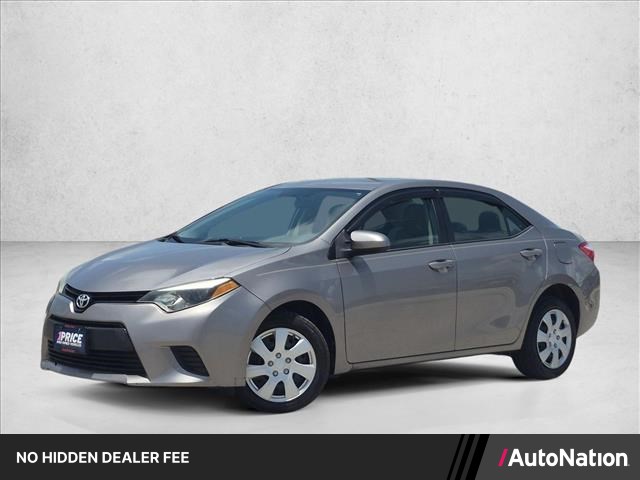Gold 2014 Toyota Corolla Sedan Front-Wheel Drive Automatic