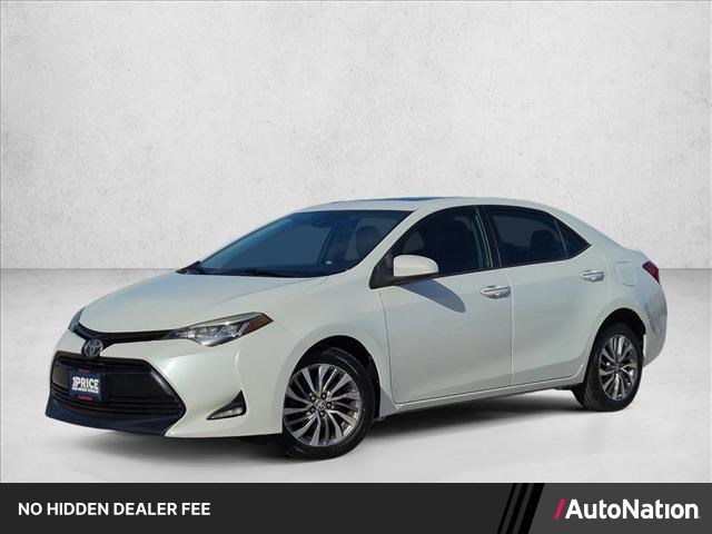 White (Blizzard Pearl) 2017 Toyota Corolla Sedan Front-Wheel Drive Automatic