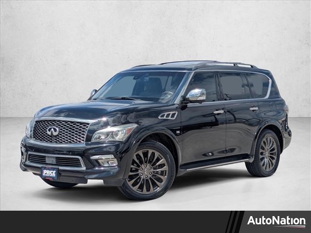 Black Obsidian 2016 INFINITI QX80 Limited 4WD SUV / Crossover All-Wheel Drive Automatic