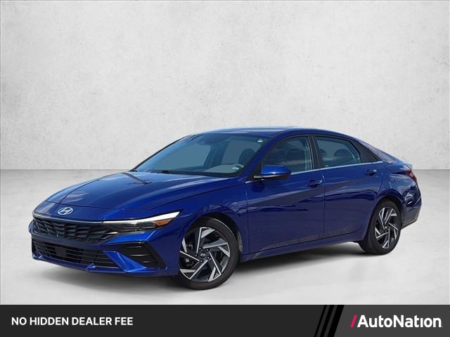 Intense Blue 2025 Hyundai Elantra Sedan Front-Wheel Drive Automatic