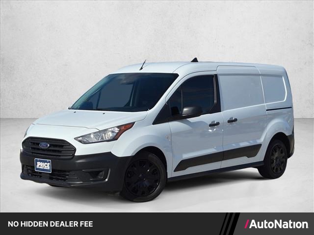 Frozen White 2021 Ford Transit Connect Van Front-Wheel Drive 8-Speed Automatic