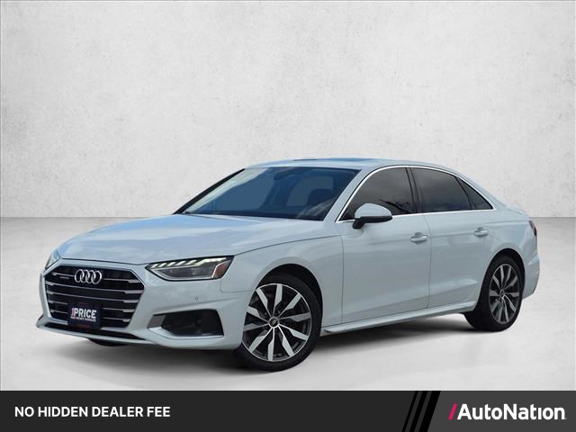 Ibis White 2021 Audi A4 quattro Premium Plus 40 TFSI AWD Sedan All-Wheel Drive Automatic