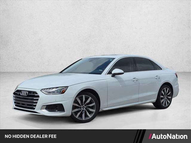 Ibis White 2021 Audi A4 quattro Premium Plus 40 TFSI AWD Sedan All-Wheel Drive Automatic