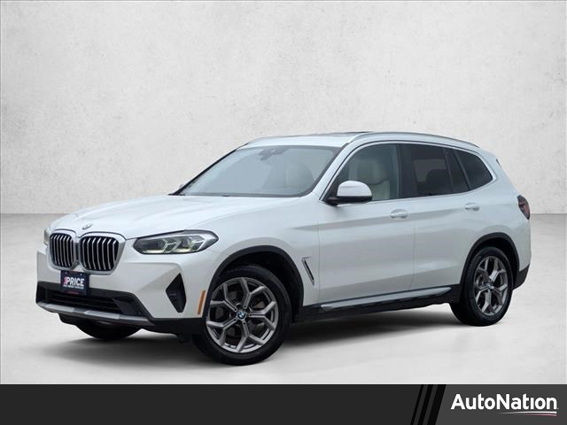 Mineral White Metallic 2022 BMW X3 xDrive30i AWD SUV / Crossover All-Wheel Drive Automatic