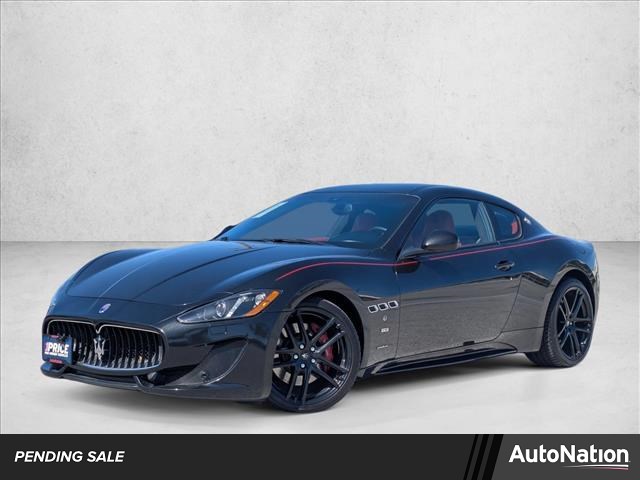 Nero 2015 Maserati GranTurismo Sport Coupe Rear-Wheel Drive Automatic