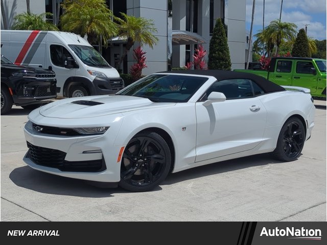 Summit White 2022 Chevrolet Camaro 1SS Convertible RWD Convertible Rear-Wheel Drive Automatic