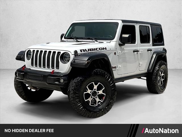 Bright White 2020 Jeep Wrangler SUV / Crossover Four-Wheel Drive 8-Speed Automatic
