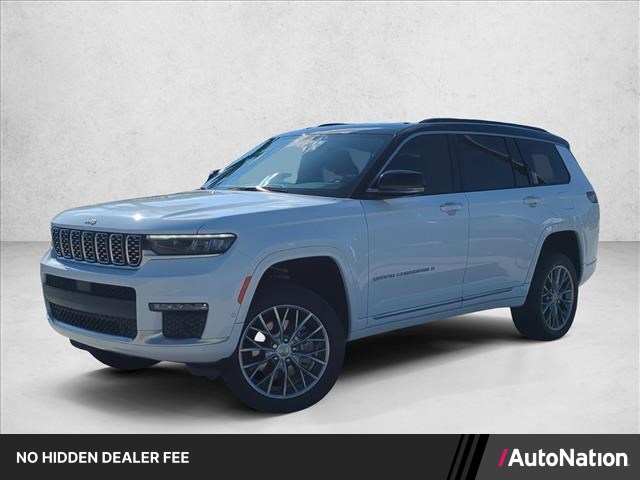 Bright White Clearcoat 2025 Jeep Grand Cherokee L SUV / Crossover Four-Wheel Drive 8-Speed Automatic