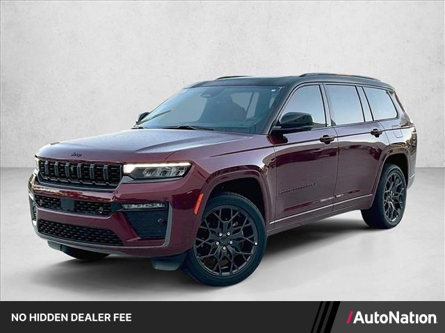 Velvet Red Pearlcoat 2026 Jeep Grand Cherokee L SUV / Crossover Four-Wheel Drive 8-Speed Automatic