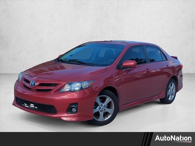 Barcelona Red Metallic 2013 Toyota Corolla S Sedan Front-Wheel Drive Automatic