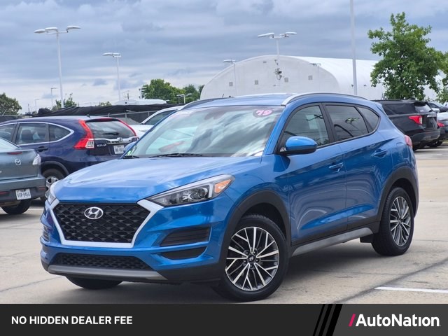Teal (Aqua Blue) 2019 Hyundai Tucson SEL AWD SUV / Crossover All-Wheel Drive Automatic