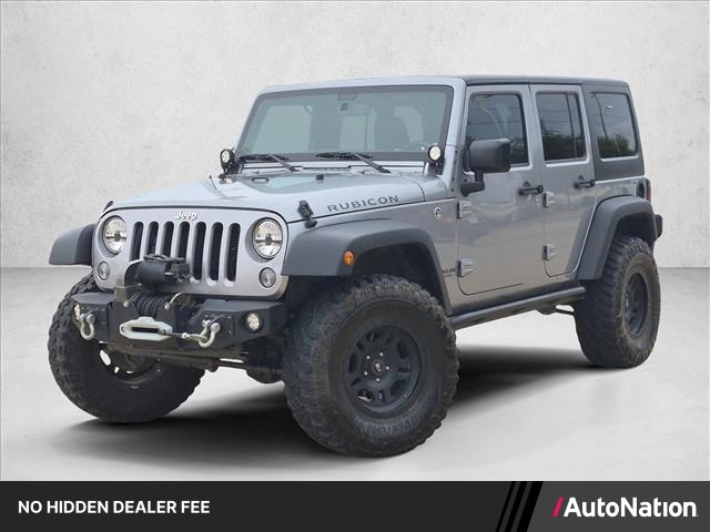 Billet Silver Metallic Clearcoat 2016 Jeep Wrangler Unlimited Rubicon 4WD SUV / Crossover Four-Wheel Drive 5-Speed Automatic