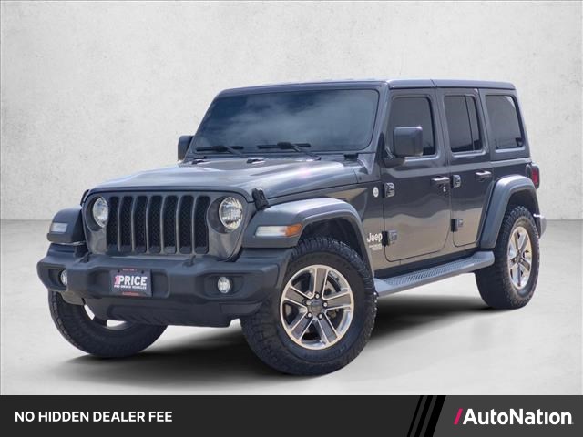 Gray (Granite Crystal Metallic Clearcoat) 2018 Jeep Wrangler SUV / Crossover Four-Wheel Drive 8-Speed Automatic