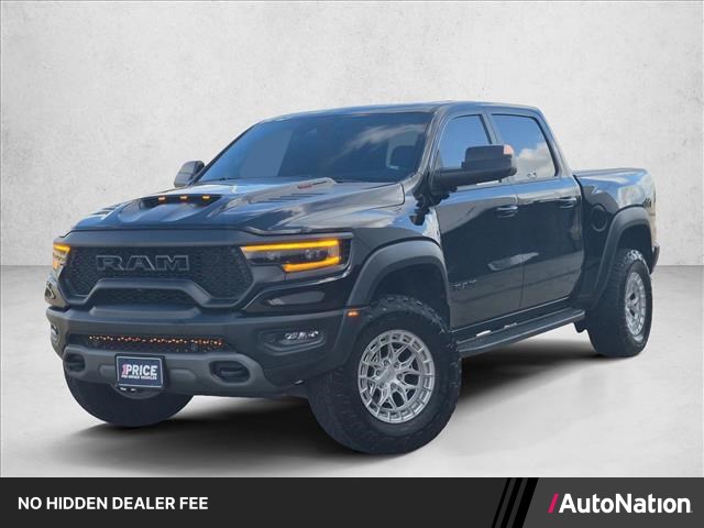 Silver/Gray 2022 RAM 1500 TRX Crew Cab 4WD Pickup Truck All-Wheel Drive 8-Speed Automatic