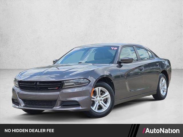 Gray (Granite Pearlcoat) 2019 Dodge Charger Sedan Rear-Wheel Drive 8-Speed Automatic