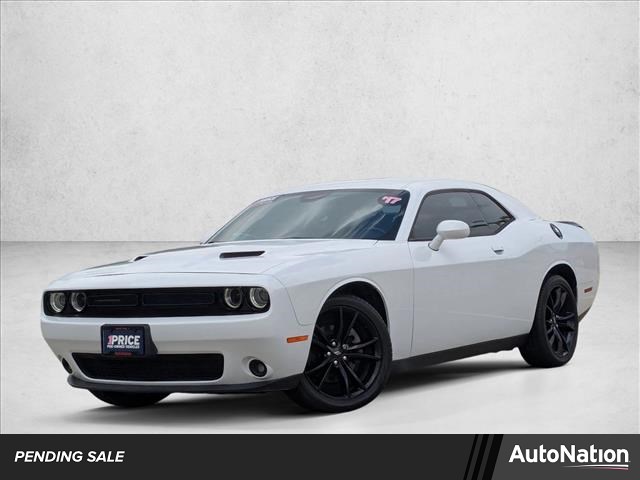 White Knuckle Clearcoat 2017 Dodge Challenger SXT Plus RWD Coupe Rear-Wheel Drive 8-Speed Automatic