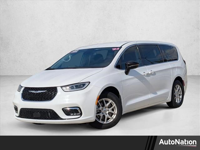 Bright White Clearcoat 2024 Chrysler Pacifica Touring L FWD Minivan Front-Wheel Drive 9-Speed Automatic