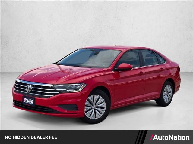Red 2019 Volkswagen Jetta Sedan Front-Wheel Drive 8-Speed Automatic