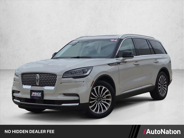Ceramic Pearl Metallic Tri-Coat 2024 Lincoln Aviator Premiere RWD SUV / Crossover Rear-Wheel Drive Automatic