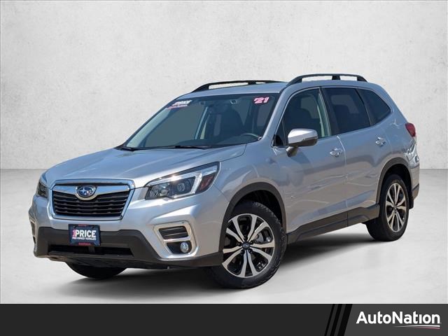 Silver/Gray 2021 Subaru Forester Limited Crossover AWD SUV / Crossover All-Wheel Drive Automatic