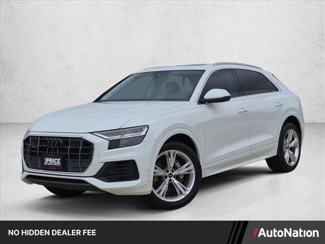 Glacier White Metallic 2022 Audi Q8 quattro Premium Plus 55 TFSI SUV / Crossover All-Wheel Drive Automatic