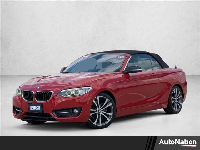 Alpine White 2015 BMW 2 Series 228i Convertible RWD Convertible Rear-Wheel Drive Automatic