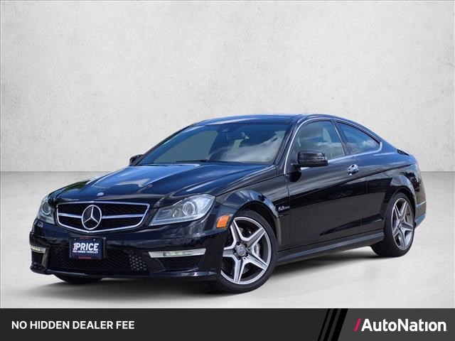 Black 2014 Mercedes-Benz C-Class C 63 AMG Coupe Coupe Rear-Wheel Drive Automatic