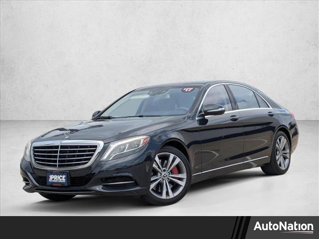 Blue 2017 Mercedes-Benz S-Class S 550 Sedan Sedan Rear-Wheel Drive Automatic