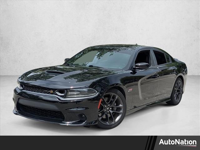 Pitch Black Clearcoat 2021 Dodge Charger Scat Pack RWD Sedan Rear-Wheel Drive 8-Speed Automatic