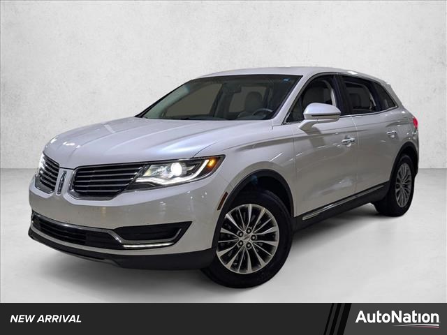 White Platinum Metallic Tri-Coat 2016 Lincoln MKX Select FWD SUV / Crossover Front-Wheel Drive 6-Speed Automatic