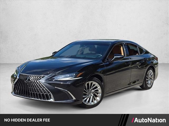 Black (Caviar) 2022 Lexus ES Sedan Front-Wheel Drive Automatic