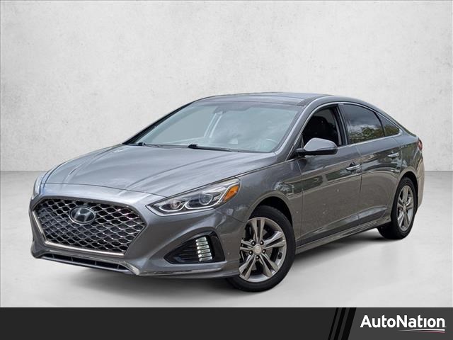 Machine Gray 2019 Hyundai Sonata Limited FWD Sedan Front-Wheel Drive Automatic