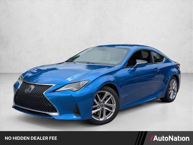Blue Vortex Metallic 2019 Lexus RC 300 RWD Coupe Rear-Wheel Drive Automatic