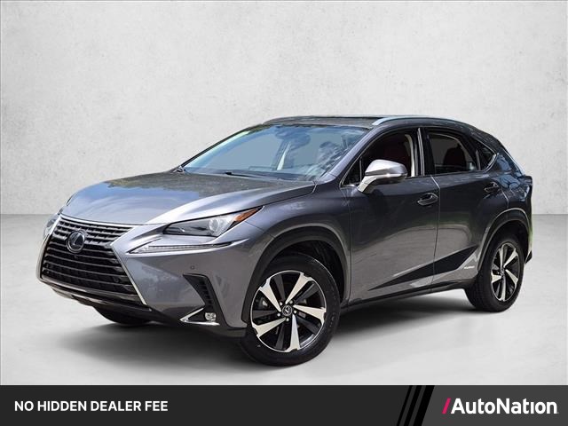 Nebula Gray Pearl 2021 Lexus NX Hybrid SUV / Crossover All-Wheel Drive Automatic