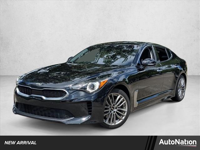 Aurora Black 2018 Kia Stinger 2.0L RWD Sedan Rear-Wheel Drive Automatic