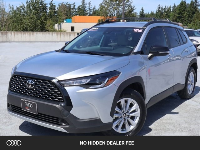 Sonic Silver 2022 Toyota Corolla Cross LE AWD SUV / Crossover All-Wheel Drive Automatic