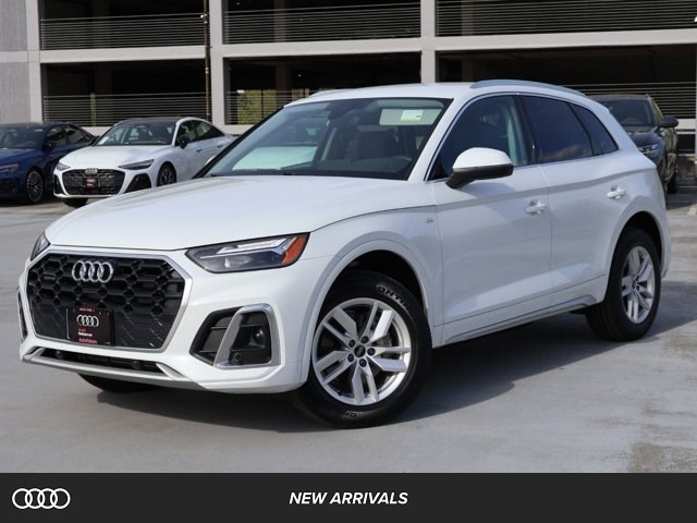 Glacier White Metallic 2023 Audi Q5 quattro Premium S Line 45 TFSI SUV / Crossover All-Wheel Drive Automatic