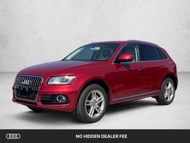 Volcano Red Metall 2015 Audi Q5 SUV / Crossover All-Wheel Drive Automatic