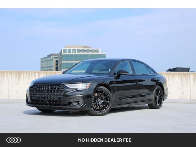 Mythos Black Metallic 2023 Audi A8 Sedan All-Wheel Drive Automatic