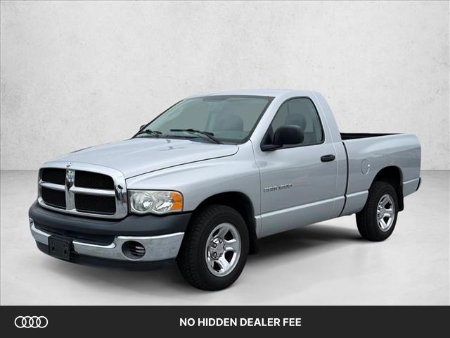 Silver 2003 Dodge RAM 1500 Pickup Truck Rear-Wheel Drive Automatic