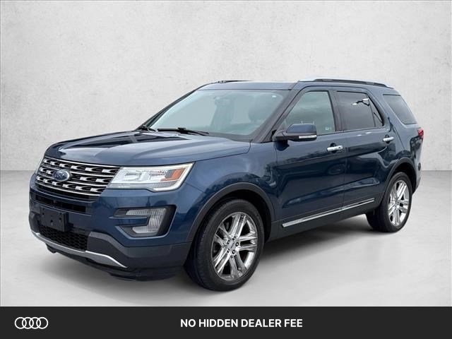 Blue Jeans Metallic 2017 Ford Explorer SUV / Crossover All-Wheel Drive 6-Speed Automatic