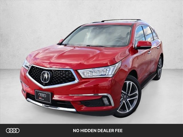 San Marino Red 2018 Acura MDX SUV / Crossover All-Wheel Drive Automatic