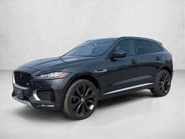 Gray 2019 Jaguar F-PACE SUV / Crossover All-Wheel Drive Automatic